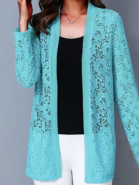 Loose Casual Wrap Cardigan, Sweaters, color:Blue|size:XXL, JustFashionNow