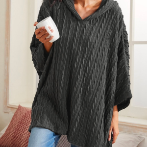 Casual Loose Geometric Sweatshirt, Sweatshirts & Hoodies, color:Gray|size:XXL, JustFashionNow