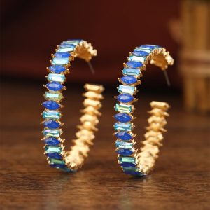 Minimalist Rhinestone Stud Earrings, Earrings, color:As Picture|size:One-size, JustFashionNow