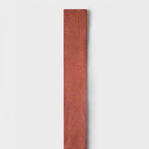 1pair Women Minimalist Warmth Over the Knee Socks, Socks, color:Orange Red|size:One-size, JustFashionNow