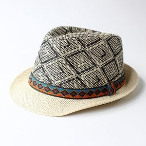 JFN Men's Outdoor Sun Protection Straw Hat, Men's Accessories, color:Black|size:One-size, JustFashionNow