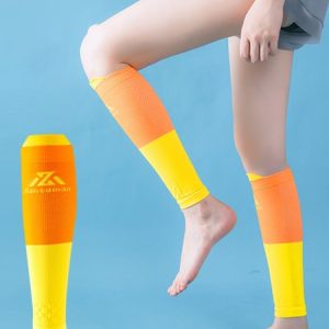 Professional Sports Fitness Non-slip Shock-absorbing Sweat-absorbing Pressure Support Socks, Socks, color:Yellow|size:One-size, JustFashionNow