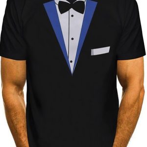 Casual 3D Dress Pattern Round Neck Short Sleeve T-Shirt Daily Men's Clothing, T-Shirts, color:Color3|size:3XL, JustFashionNow