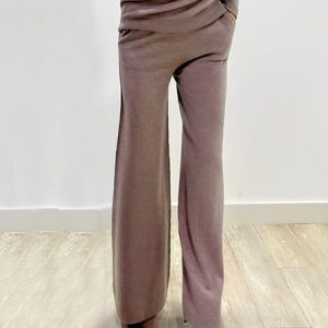 Pocket Stitching Regular Fit Urban Plain Pants, Pants, color:Dusty Pink|size:XXL, Stylewe