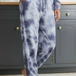 Casual Loose Tie-Dye Pattern Casual Pants, Pants, color:Multicolor|size:XXL, JustFashionNow