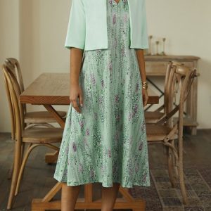 Knitted Casual Loose Two-Piece Set, Suit Set, color:Green|size:XXL, JustFashionNow