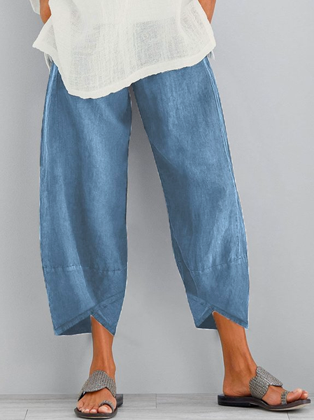 Women Cotton Pant Spring Summer Casual Pant, Pants, Lilicloth.com