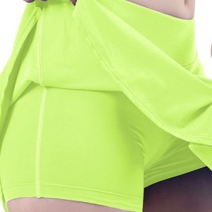 Sports Plain Bikini Bottom, Swim Bottoms, color:Green|size:XXL, Stylewe