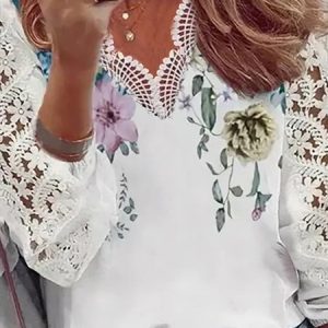 Loosen Vacation Shirt Collar Short Sleeve Blouse, Blouses & Shirts, Roselinlin - Online Catalog