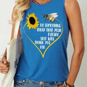 Lilicloth X Y Do Something Today That Your Future Self With Thank You For Women's Tank Top, Tank Tops, Lilicloth.com