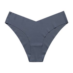 Casual Plain Panty, Lingeries, color:Blue|size:XL, Noracora