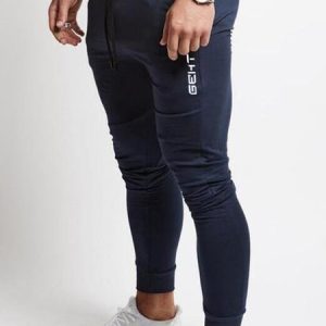 Regular Fit Text Letters Casual Cotton-Blend Pants, Pants, color:Color4|size:XXL, JustFashionNow