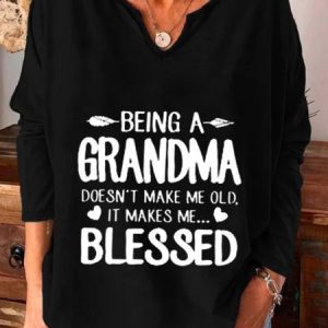 Casual Long Sleeve Printed Top T-shirt, T-shirts, color:Black|size:XXL, Noracora