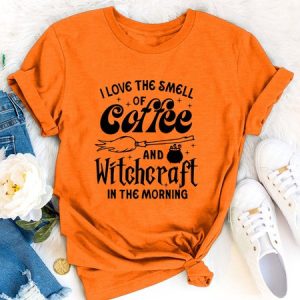 Women's Casual Letter Slogan Crew T-Shirt Daily Commuting Vacation, T-Shirts, color:Orange|size:3XL, JustFashionNow