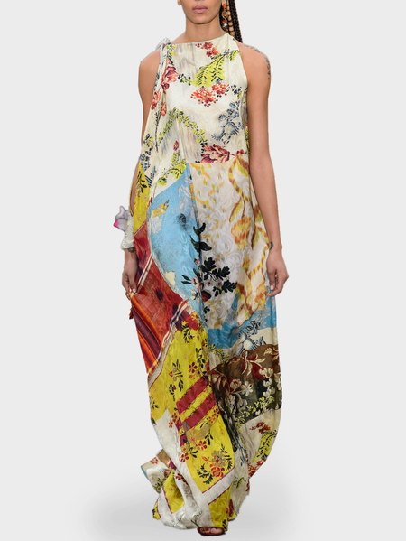 Regular Fit Elegant Wedding Guest Dress, Maxi Dresses, color:As Picture|size:XXL, Stylewe