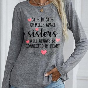 Cotton-Blend Text Letters Casual T-Shirt, T-Shirts, color:Gray|size:XXL, JustFashionNow