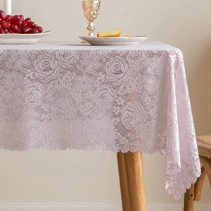 Lace French Lace Tassel Cutout Tablecloth, Home & Garden & Decorations, color:Color6|size:One-size, JustFashionNow
