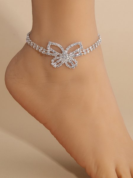 Vacation Butterfly Swim Acessory, swimwear>>Beach Accessories, color:Silver|size:One-size, JustFashionNow