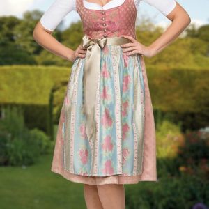 Dirndl Oktoberfest Vacation Floral Regular Fit, Dresses, color:As Picture|size:XXL, JustFashionNow