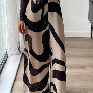 Urban Loose Fashion Long Wide leg Pants, Pants, color:Black|size:XXL, Stylewe