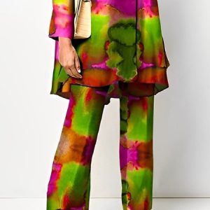 Abstract Urban Regular Fit Fashion Pants, Pants, color:As Picture|size:XXL, Stylewe