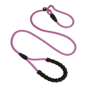 Lilicloth X Funnpaw Plain Pet Leash, color:Deep Pink|size:L, Lilicloth.com