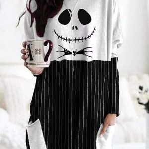 Loose Casual Dress With No, Dresses, color:Color5|size:5XL, JustFashionNow
