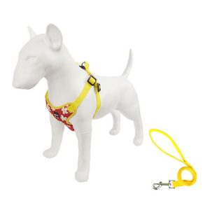 Lilicloth X Funnpaw Vest Style Pet Leash, color:Yellow|size:XL, Lilicloth.com