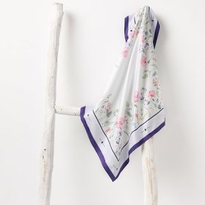 Botanical Print Square, Scarves, color:As Picture|size:One-size, Stylewe