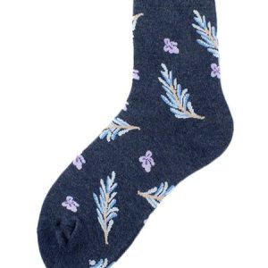 1pair Plants Casual Mid-calf Socks, Socks, color:Color6|size:One-size, JustFashionNow