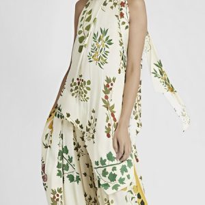 Elegant Plants Loose Sleeveless Mid-long Shirt, Blouses and Shirts, color:Apricot|size:XXL, Stylewe