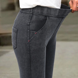Plain Casual Loose Pants, Pants, color:Black-grey|size:3XL, JustFashionNow