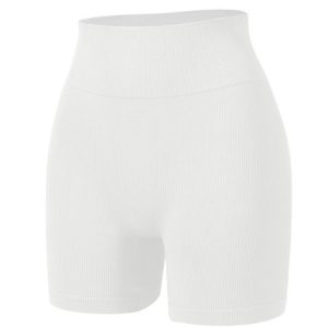 Breathable Comfortable Plain Seamless High Stretch Boxer Briefs Panty, Shapewear, color:White|size:XXL, JustFashionNow
