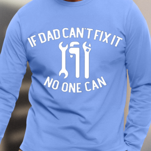 Mens Casual Cotton Crew Neck Long Sleeve T-Shirt, color:Light Blue|size:3XL, Lilicloth.com