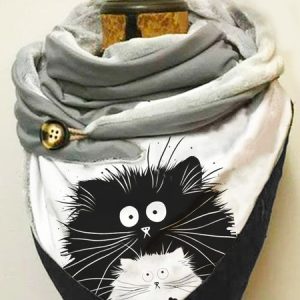 Scarf, Women Scarves & Shawls, color:White|size:One-size, JustFashionNow