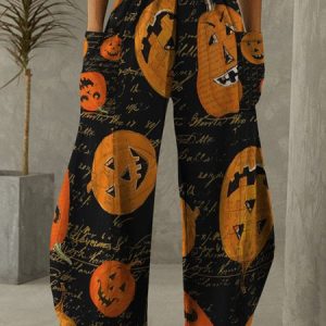 Casual Abstract Loose Pants, Pants, color:Color17|size:3XL, JustFashionNow