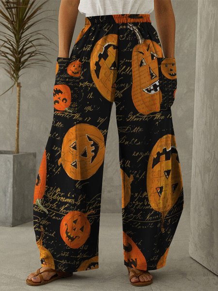 Casual Abstract Loose Pants, Pants, color:Color17|size:3XL, JustFashionNow