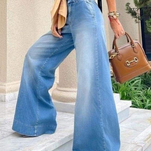 Denim Plain Urban Jeans, DENIM, color:Denim Blue|size:XXL, Stylewe