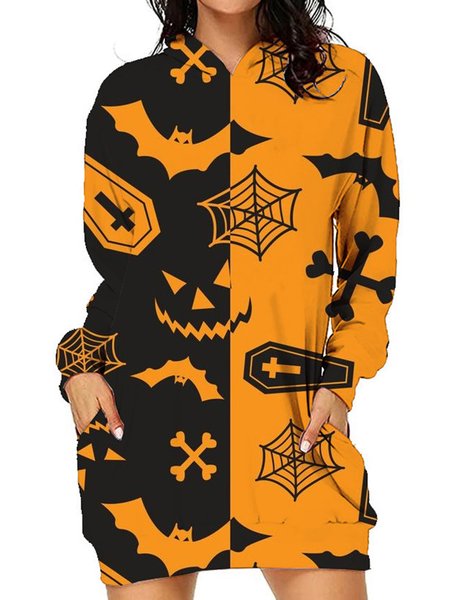 Hooded Halloween Sweatshirt, Sweatshirts & Hoodies, color:Color8|size:5XL, JustFashionNow