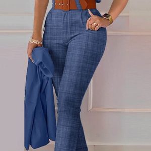 Faux Denim Regular Fit Plain Urban Jeans, Jeans, color:Blue|size:XXL, Stylewe