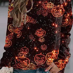 Casual Halloween Loose Sweatshirt, Sweatshirts & Hoodies, color:Black|size:XXL, JustFashionNow