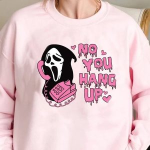 Women's Casual Skull Alphabet Crewneck Sweatshirt Party Halloween Costume, Sweatshirts & Hoodies, color:Pink|size:XXL, JustFashionNow