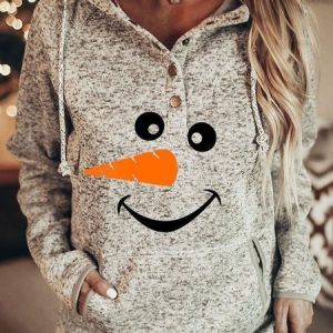 Casual Hoodie Halloween Hoodie Pocket Stitching, Hoodies & Sweatshirts, color:Gray|size:4XL, Noracora