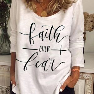White Long Sleeve Casual Top, Sweatshirts & Hoodies, color:White|size:3XL, JustFashionNow