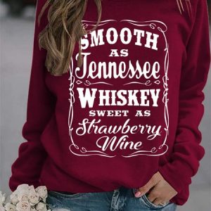 Text Letters Casual Sweatshirt, Hoodies & Sweatshirts, color:Red|size:XXL, Noracora