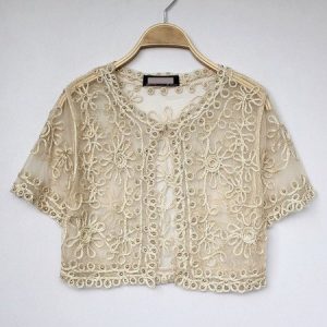 Casual Loose Kimono, Kimono, color:Champagne|size:XL, Noracora