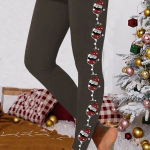 Loose Casual Leggings, Leggings, color:Gray|size:XXL, Noracora