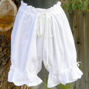Casual Folds Solid Shorts, Pants, color:White|size:3XL, Noracora