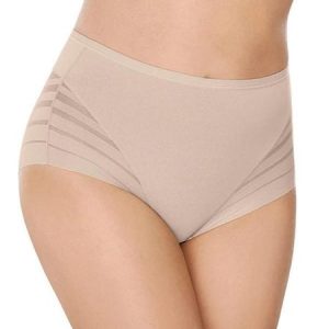 Mesh High Elasticity Panty, Lingeries, color:Nude|size:3XL, Noracora