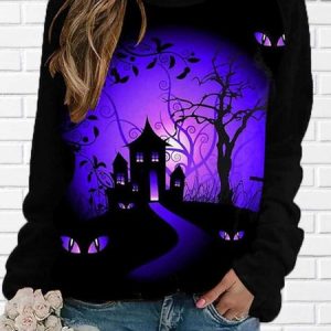Loose Crew Neck Casual Sweatshirt, Hoodies & Sweatshirts, color:Color6|size:5XL, Noracora